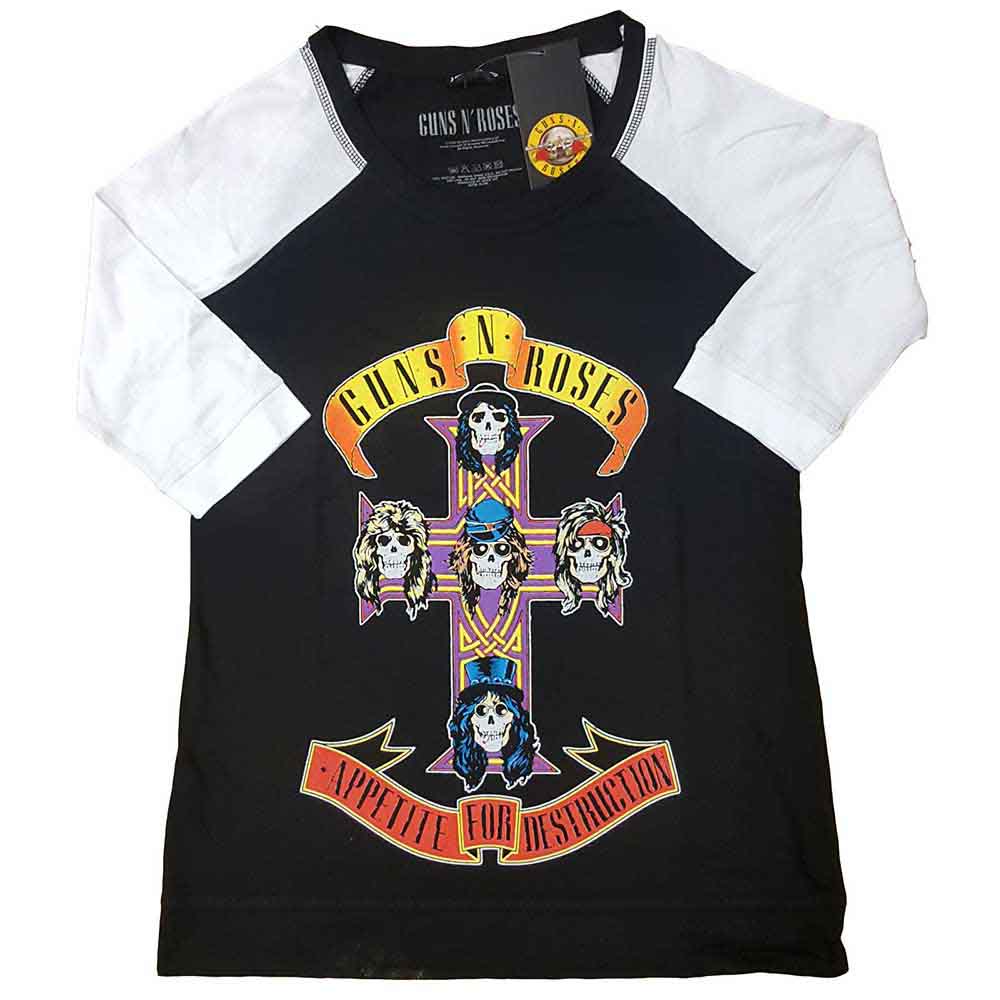 Guns N' Roses Ladies T-Shirt: Appetite for Destruction