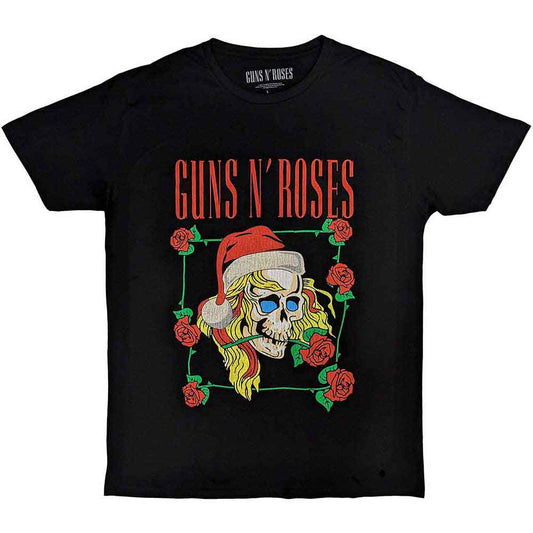 Guns N' Roses T-Shirt: Holiday Skull