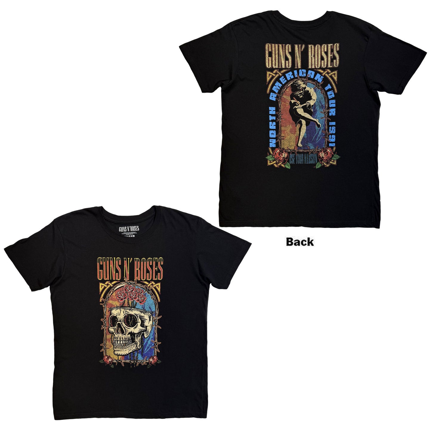 Guns N' Roses T-Shirt: North American Tour Skull