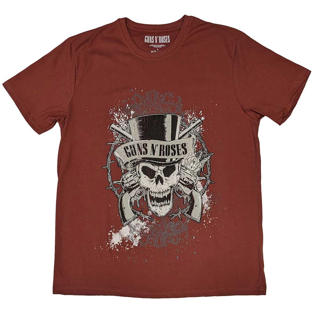 Guns N' Roses T-Shirt: Faded Skull