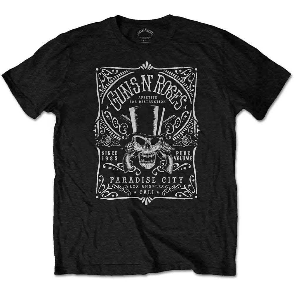 Guns N' Roses T-Shirt: Bourbon Label