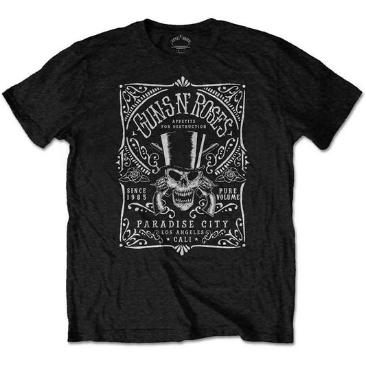 Guns N' Roses T-Shirt: Bourbon Label