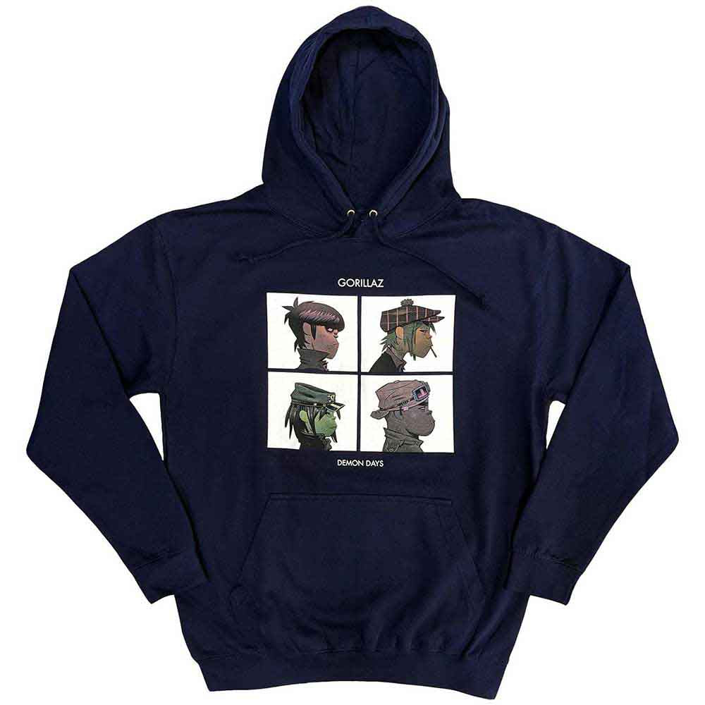 Gorillaz Pullover Hoodie: Demon Days