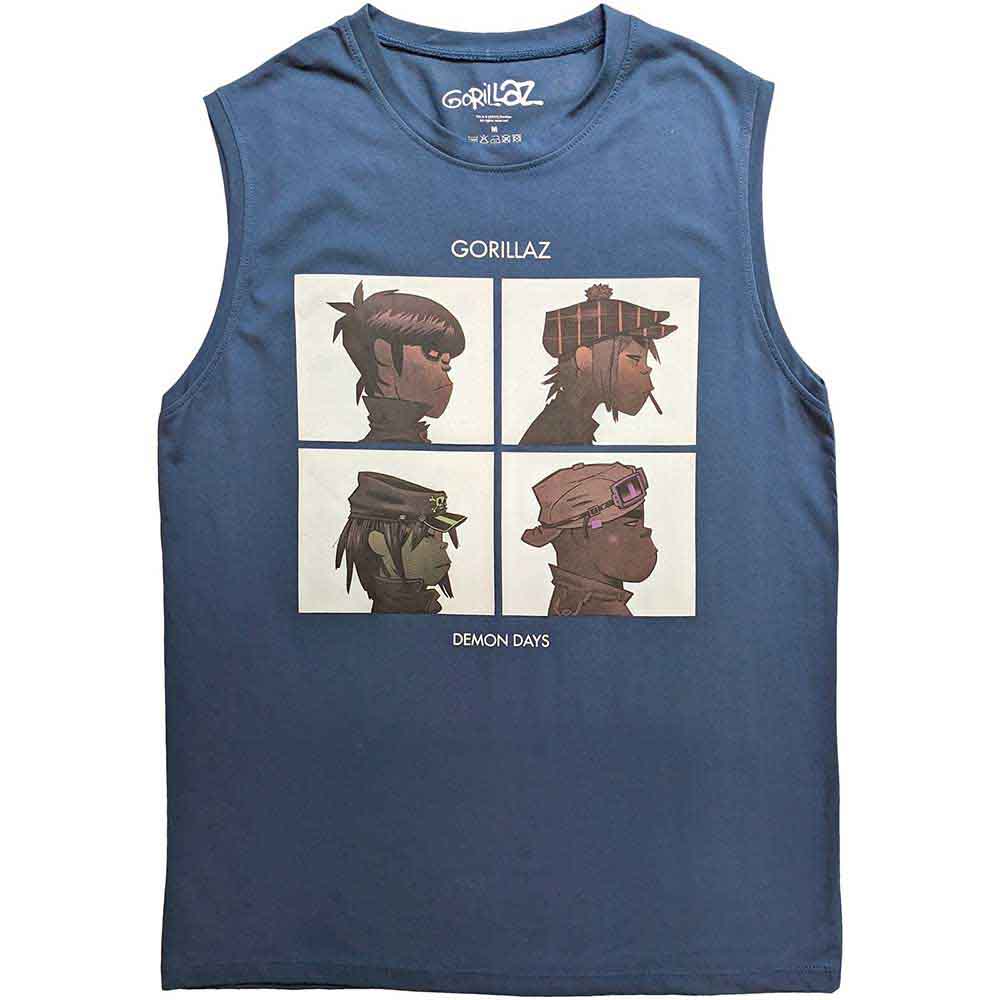 Gorillaz Tank T-Shirt: Demon Days