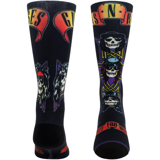 Guns N' Roses Crew Socks: Appetite For Destruction Sublimation