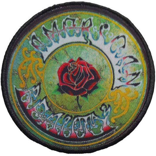 Grateful Dead Patch: American Beauty Circle
