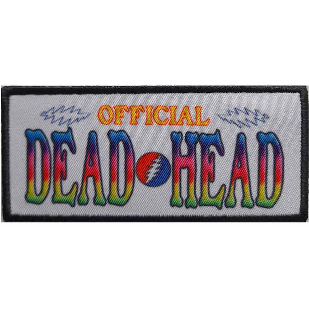 Grateful Dead Patch: Official Dead Head