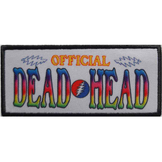 Grateful Dead Patch: Official Dead Head