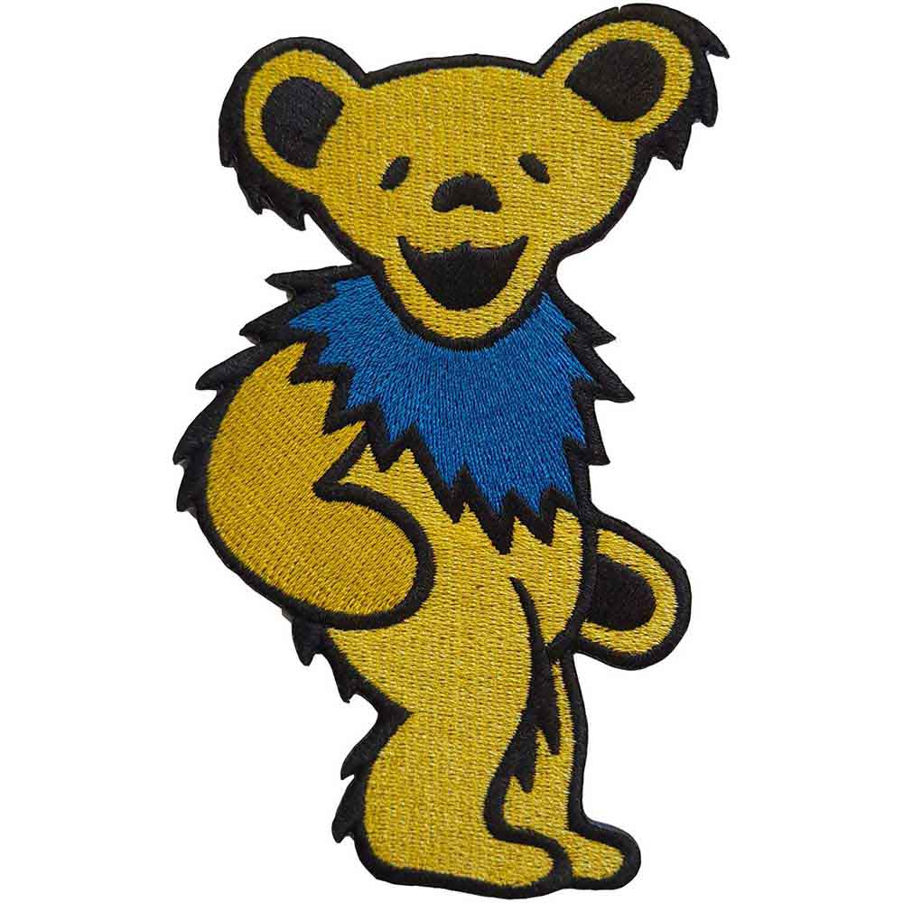 Grateful Dead Patch: Yellow Dancing Bear