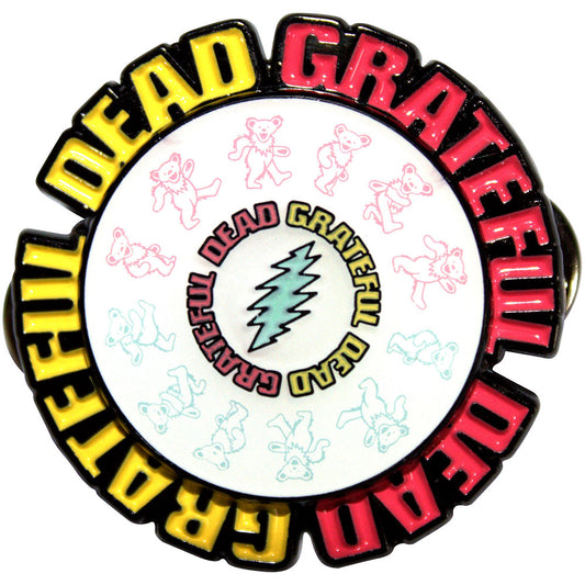 Grateful Dead Badge: Spinning Emblem