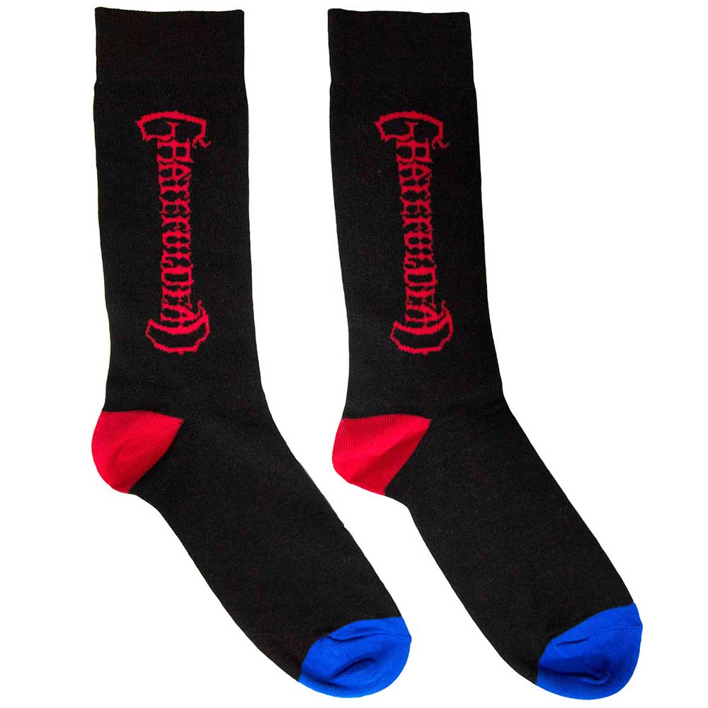 Grateful Dead Socks: Vertical Mono Logo