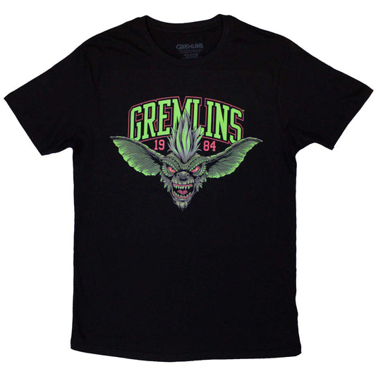 Gremlins T-Shirt: Stripe 1984 Green Logo