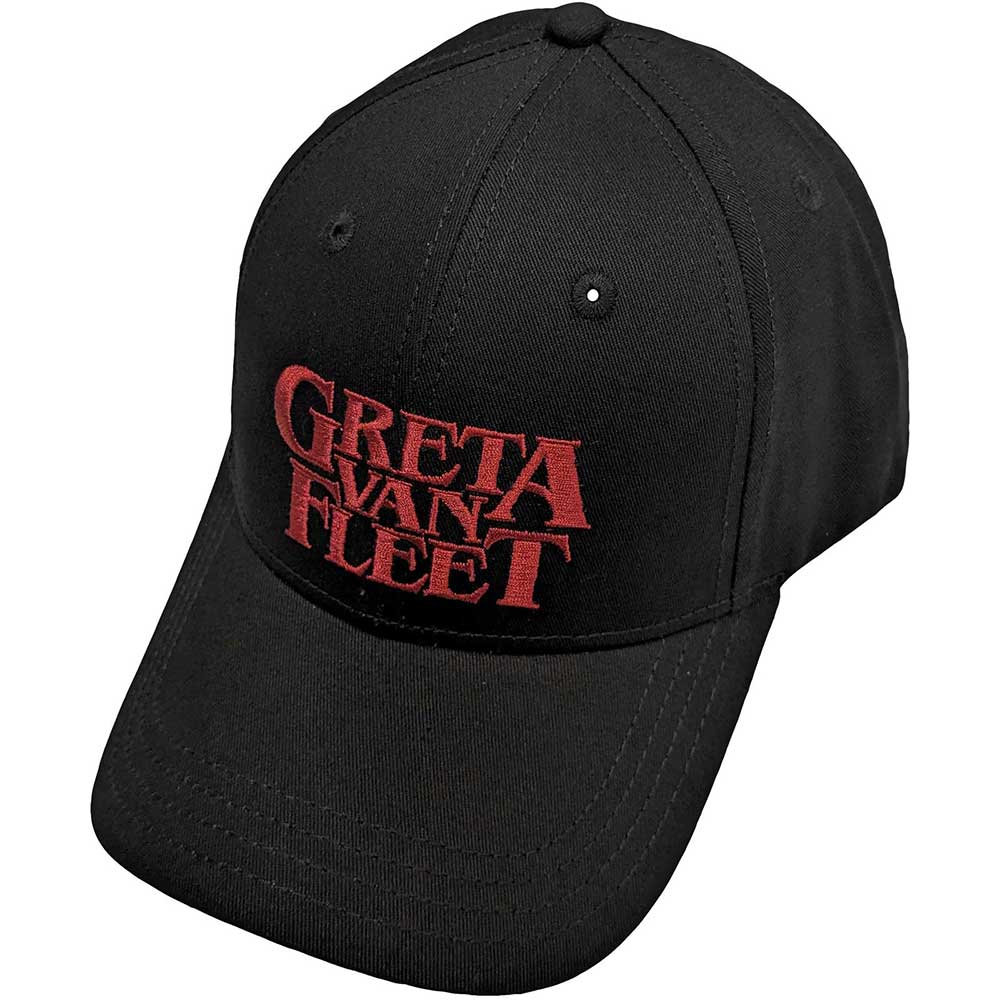 Greta Van Fleet Baseball Cap: Red Logo