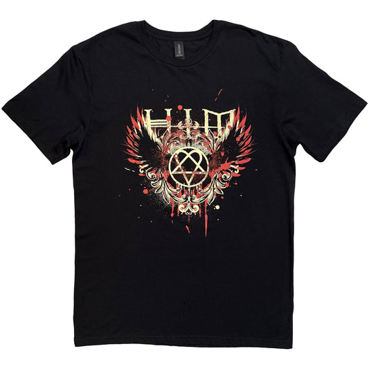 HIM T-Shirt: Wings Splatter