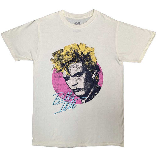 Billy Idol T-Shirt: Circle Illustration