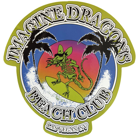 Imagine Dragons Sticker: Beach Club