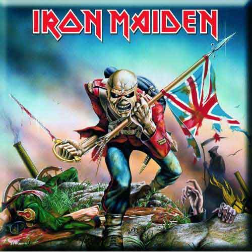 Iron Maiden Magnet: The Trooper