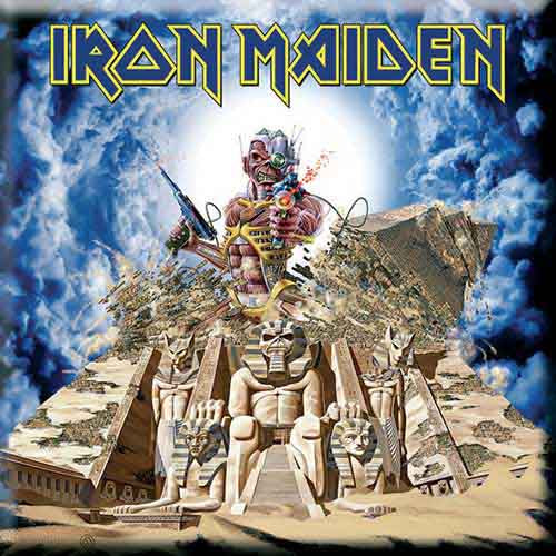Iron Maiden Magnet: Somewhere Back in Time