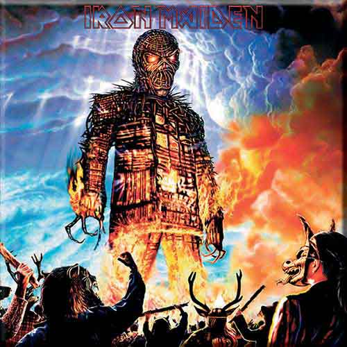 Iron Maiden Magnet: Wicker Man