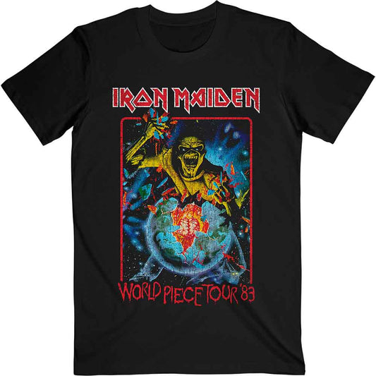 Iron Maiden T-Shirt: World Piece Tour '84 V.1.