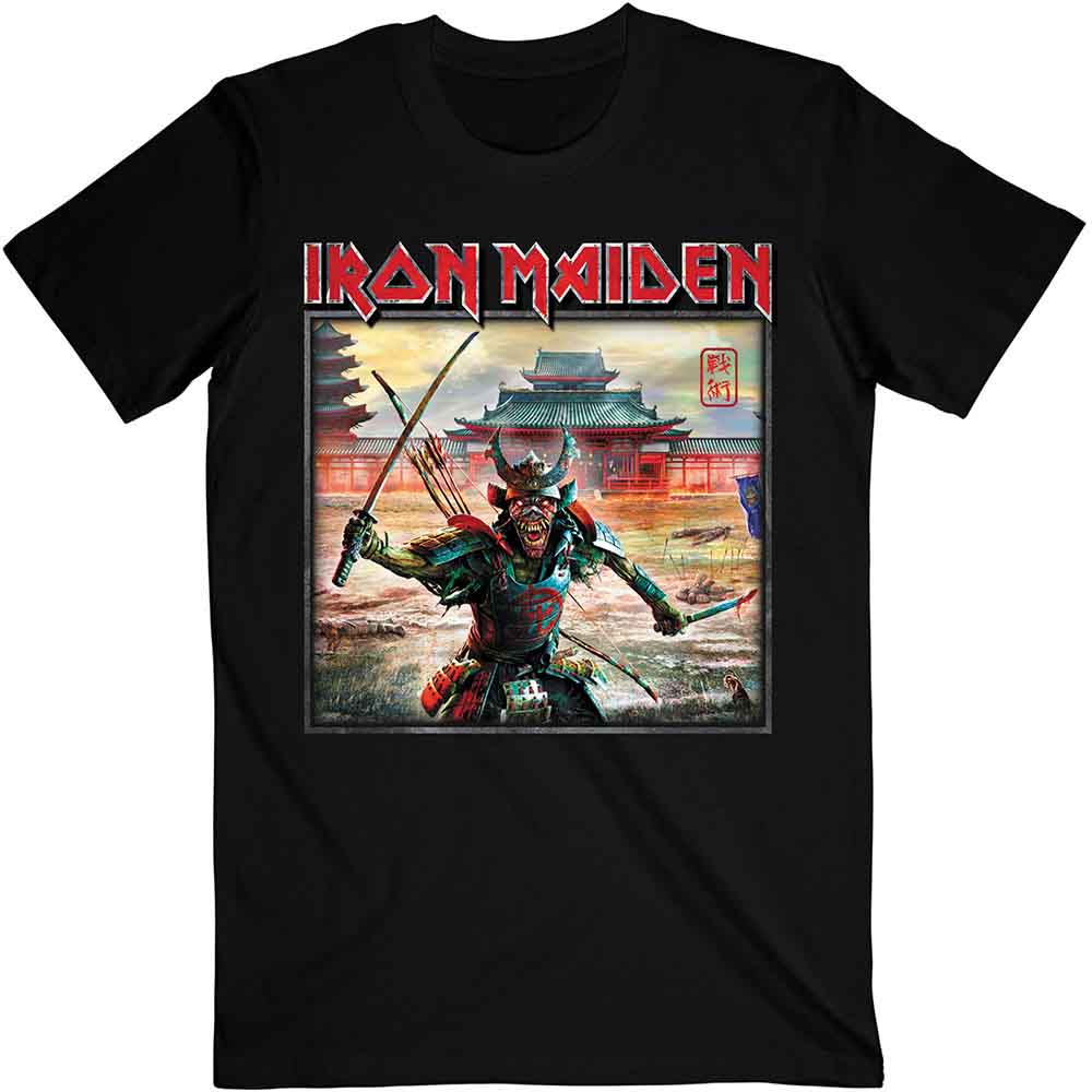 Iron Maiden T-Shirt: Senjutsu Album Palace Keyline Square