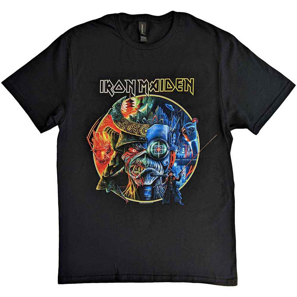 Iron Maiden T-Shirt: The Future Past Tour '23 Circle Art