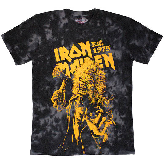 Iron Maiden T-Shirt: Est. 1975 Axe Eddie