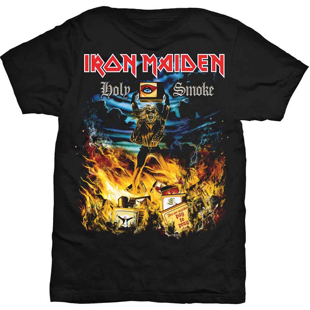 Iron Maiden T-Shirt: Holy Smoke