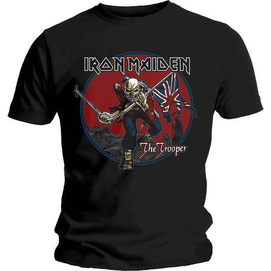Iron Maiden T-Shirt: Trooper Red Sky