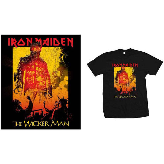 Iron Maiden T-Shirt: The Wicker Man Fire