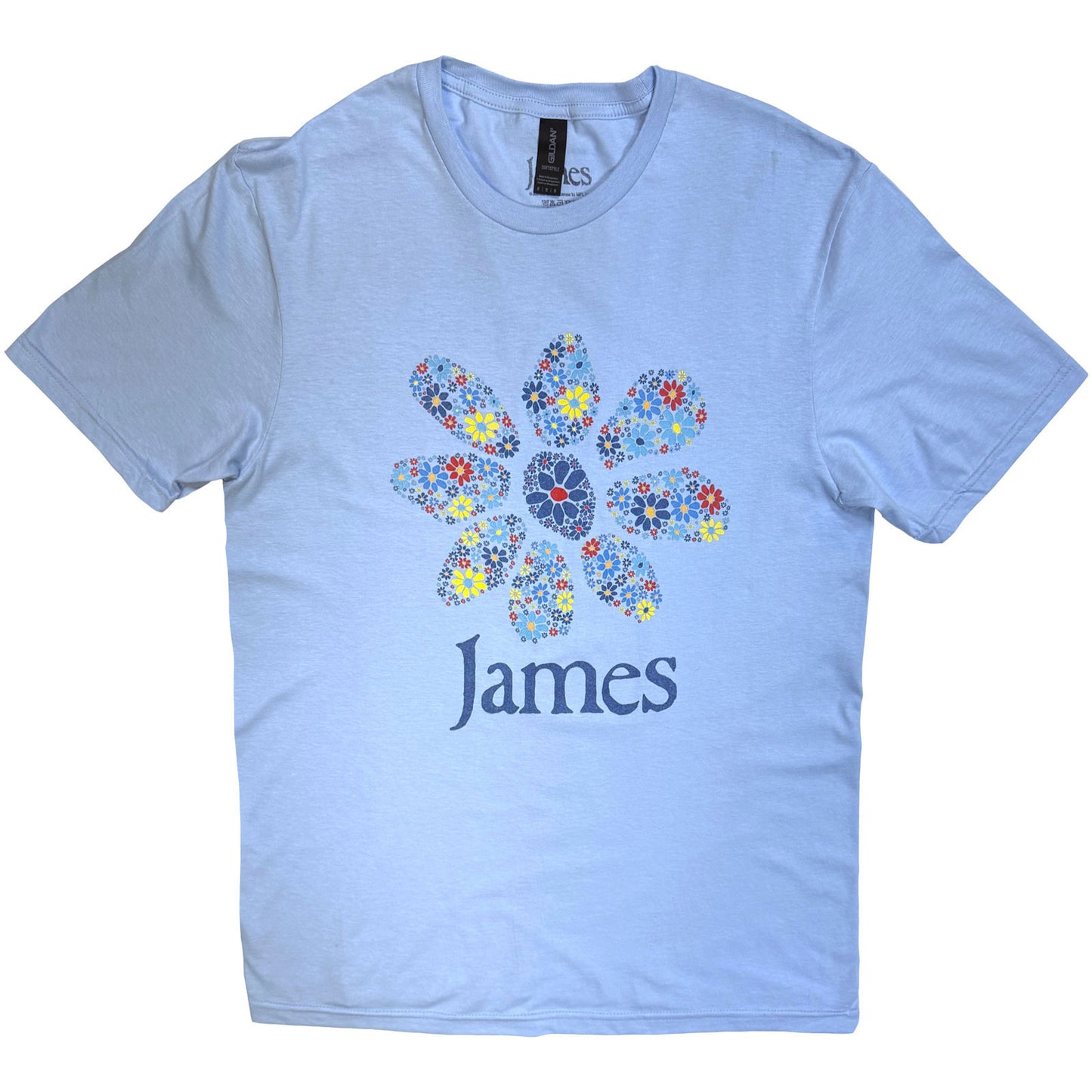James T-Shirt: Multiple Daisy Logo