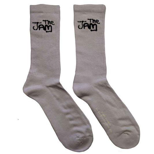 The Jam Terry Socks: Logo