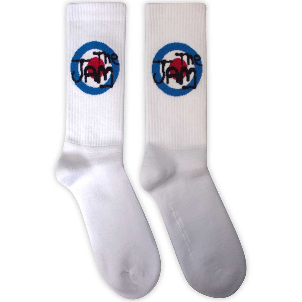 The Jam Terry Socks: Target Logo
