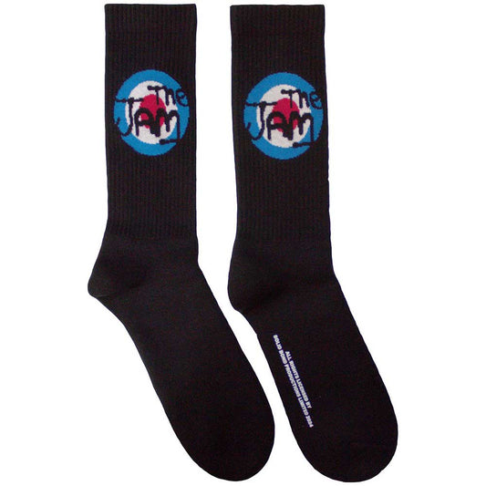 The Jam Terry Socks: Target Logo