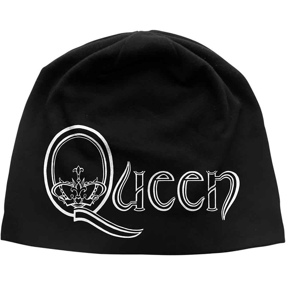 Queen Beanie Hat: Logo JD Print