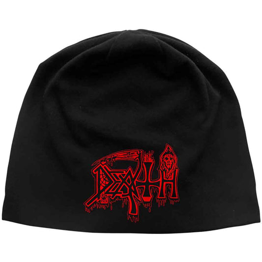 Death Beanie Hat: Logo JD Print