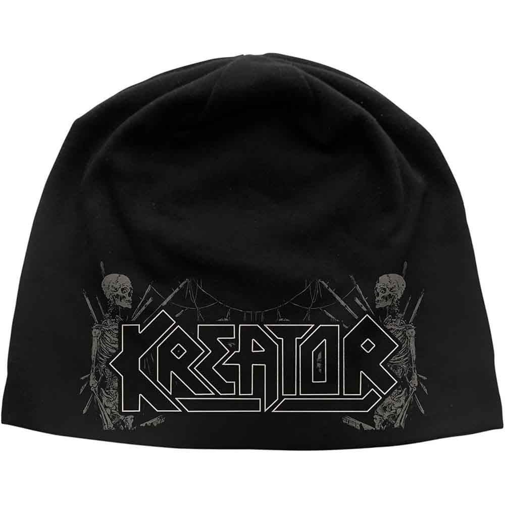 Kreator Beanie Hat: Skull & Skeletons