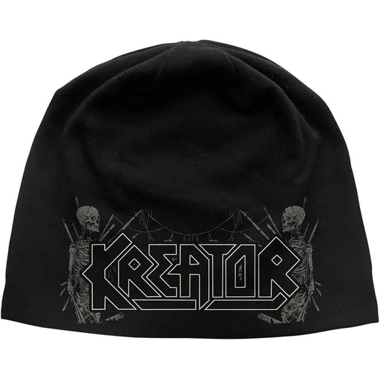 Kreator Beanie Hat: Skull & Skeletons