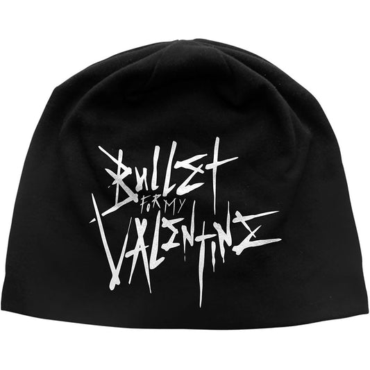 Bullet For My Valentine Beanie Hat: Logo JD Print 2