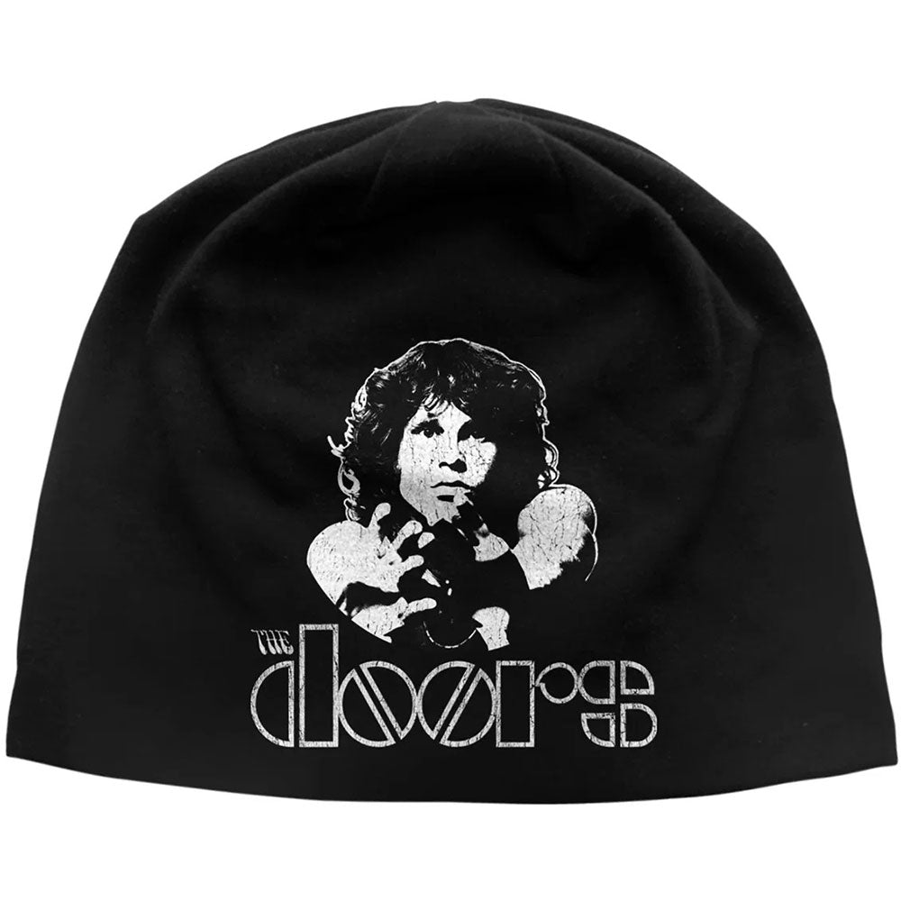 The Doors Beanie Hat: Jim Morrison JD Print