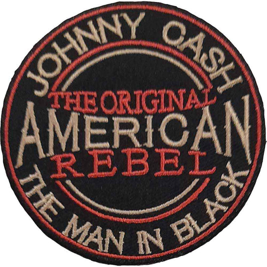 Johnny Cash Patch: American Rebel