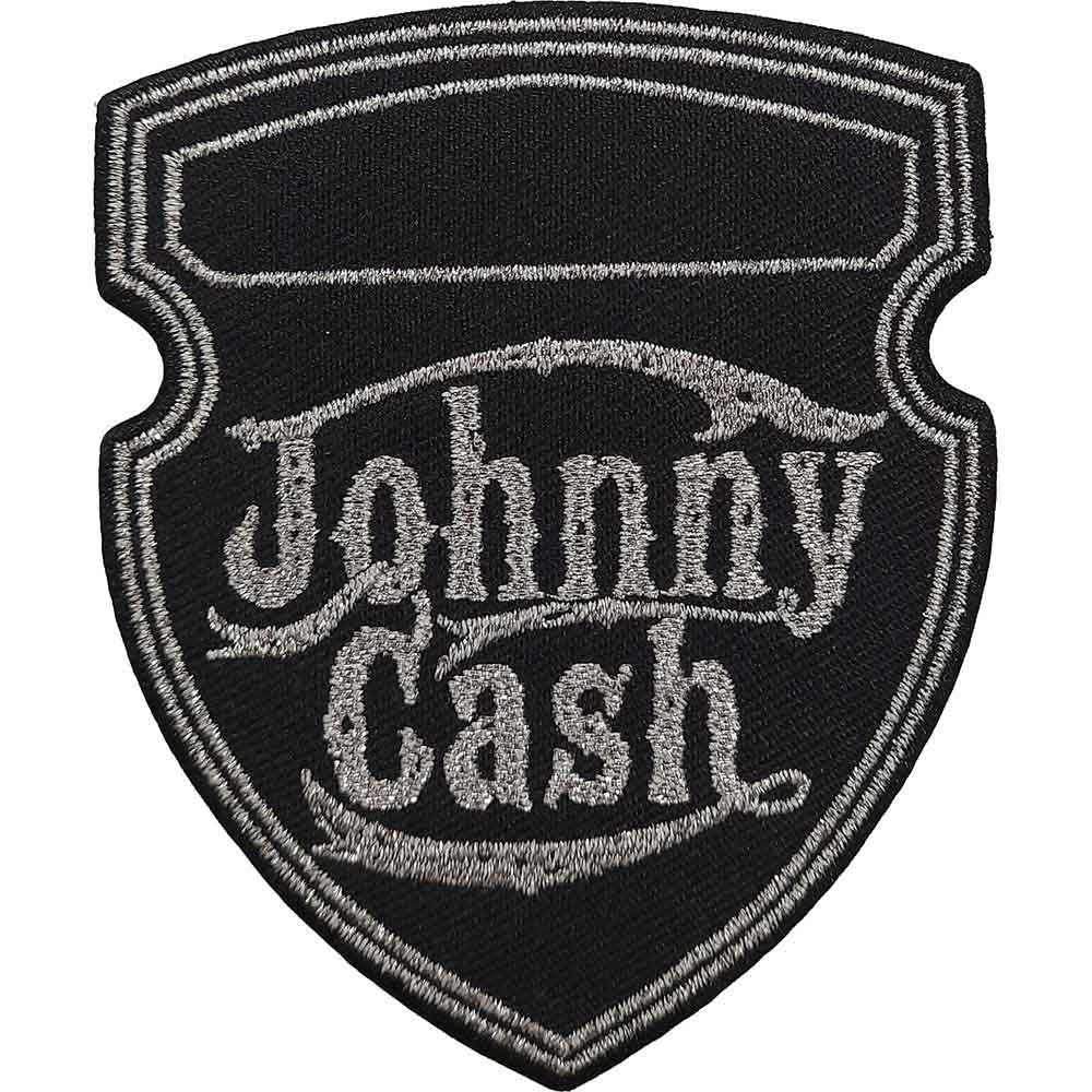 Johnny Cash Patch: Metallic Shield