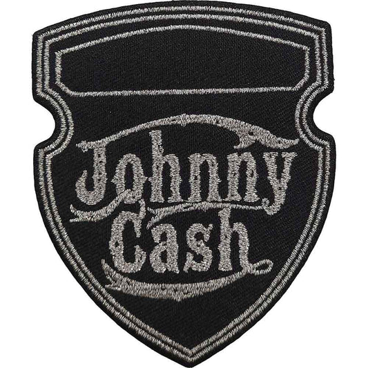 Johnny Cash Patch: Metallic Shield