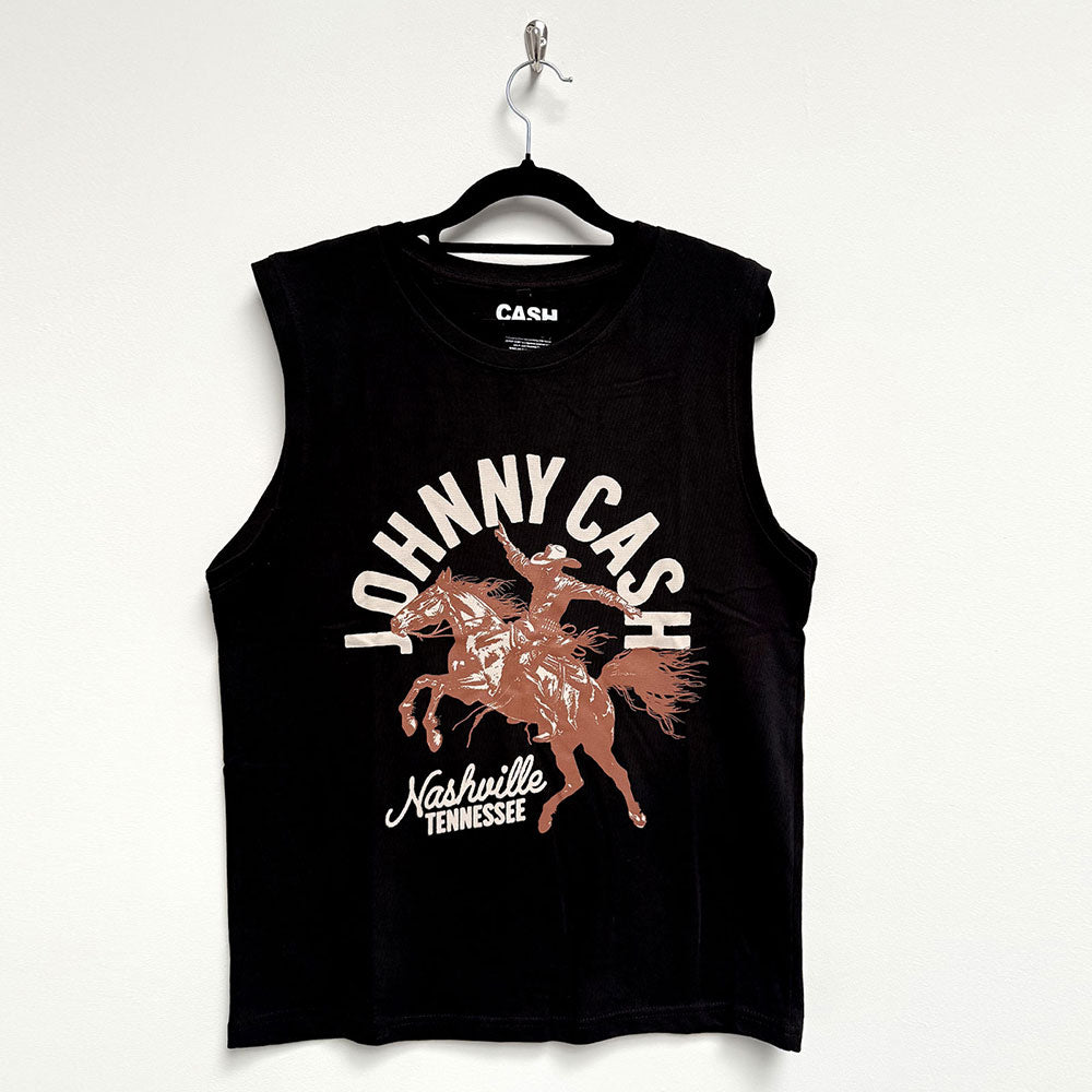 Johnny Cash Tank T-Shirt: Nashville Concert