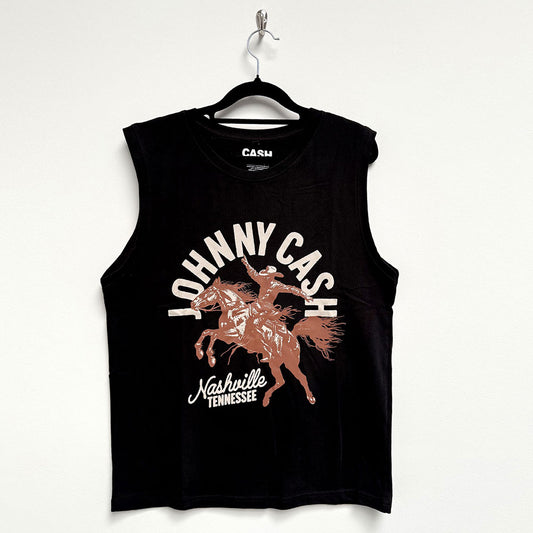 Johnny Cash Tank T-Shirt: Nashville Concert