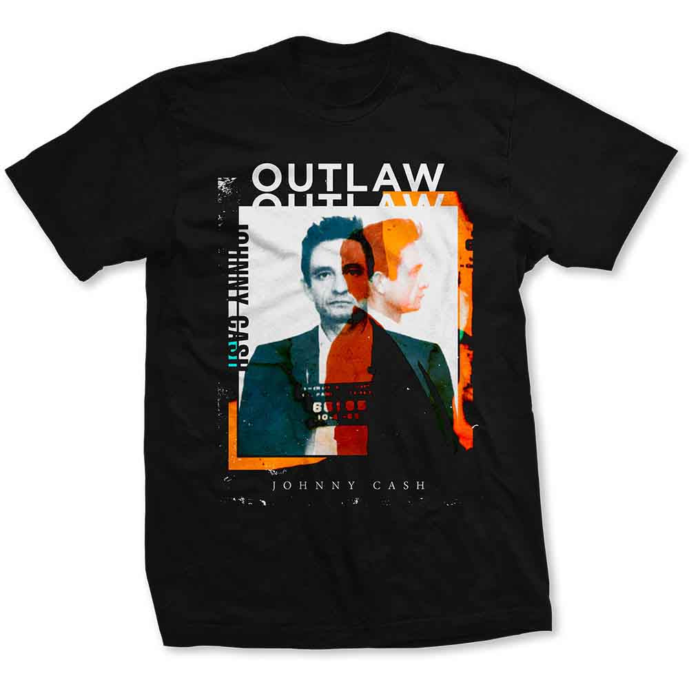 Johnny Cash T-Shirt: Outlaw Photo