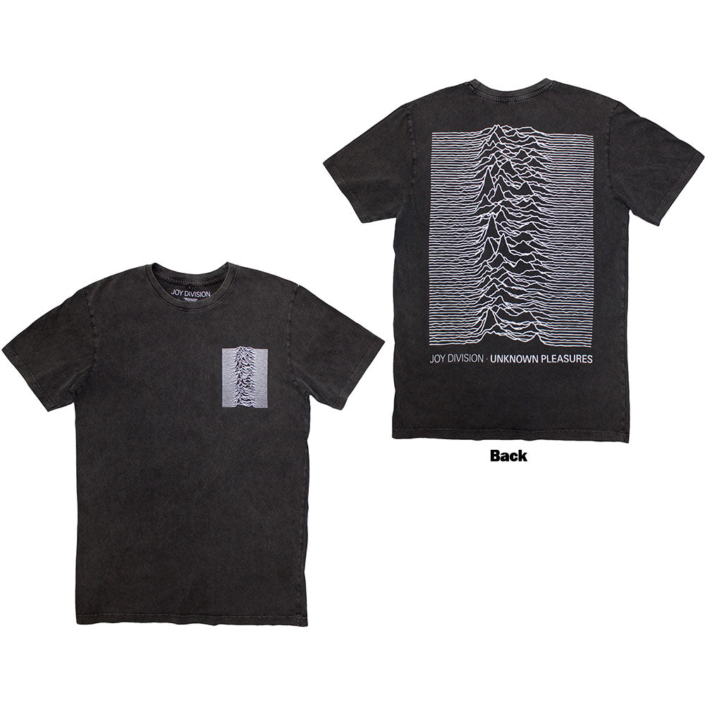 Joy Division Stone Wash T-Shirt: Pulsar Pocket Wave
