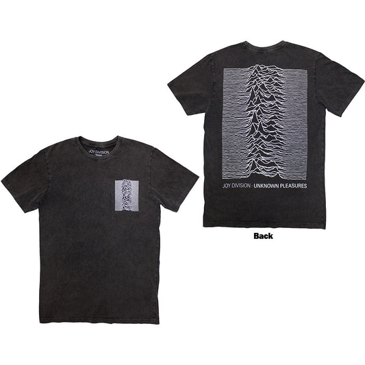Joy Division Stone Wash T-Shirt: Pulsar Pocket Wave