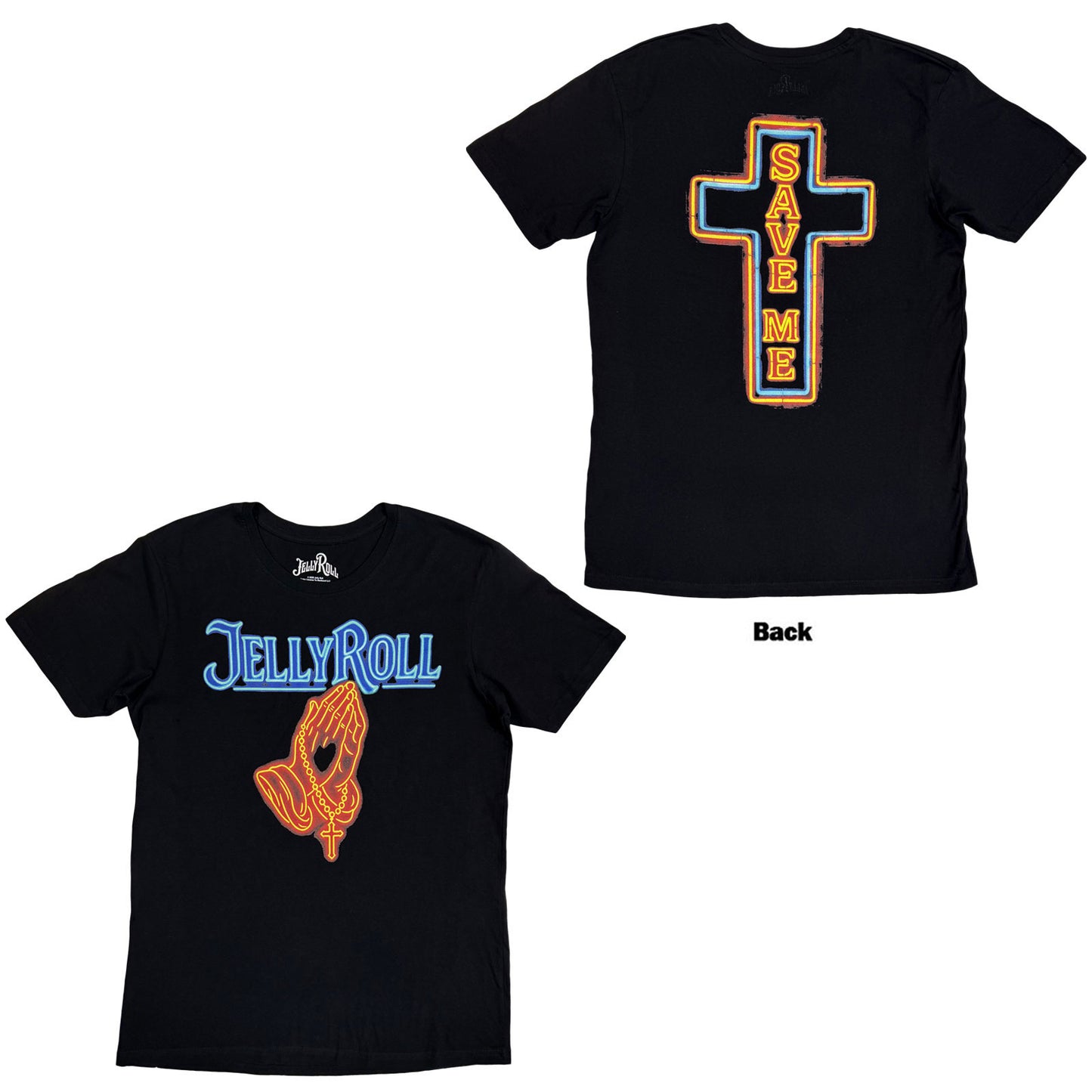 Jelly Roll T-Shirt: Save Me Neon