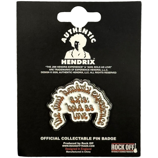 Jimi Hendrix Badge: Axis